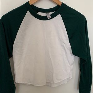 American Apparel crop top